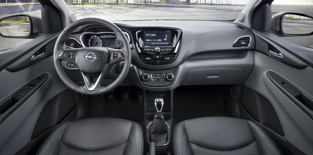 nouvelle Opel Karl 2015 habitacle