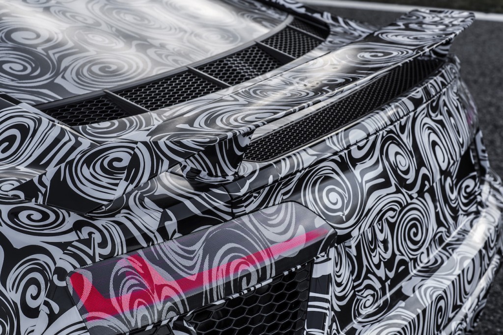 Aileron de la Audi R8 2015