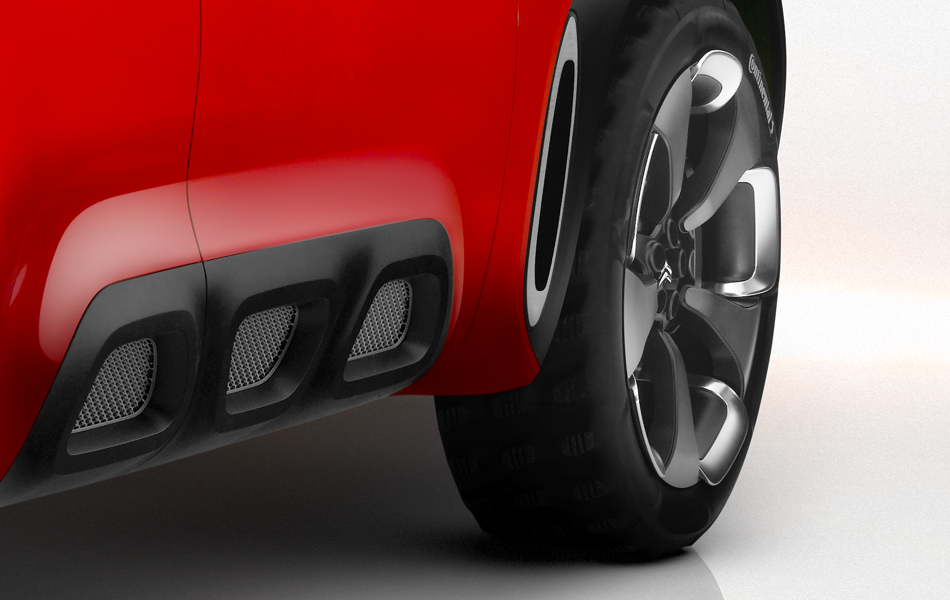 Teaser concept car Citroën Aircross 2015