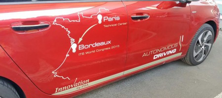Voiture autonome PSA Peugeot Citroën