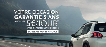 Peugeot Occasions du Lion : portes ouverte janvier 2017