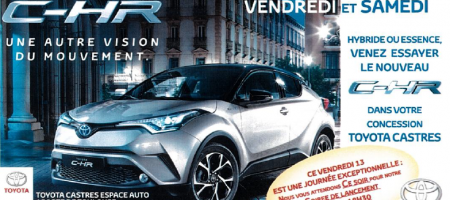 soirée lancement C-HR portes ouvertes