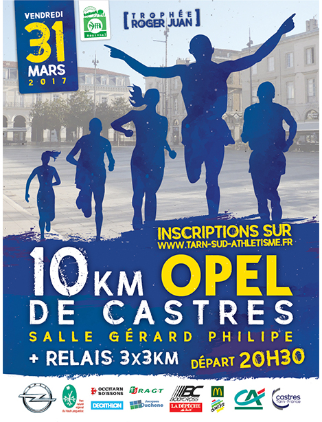 10 km Opel Castres 2017