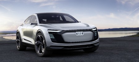 Audi e-tron Sportback électrique au salon de Shanghai
