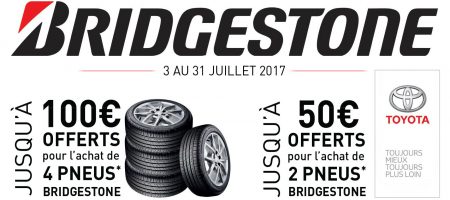 Offre pneu Bridgestone Toyota Albi