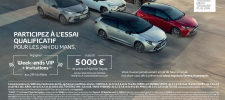 Essais gagnants Toyota 24h du Mans