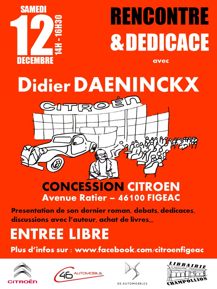 AFFICHE C46 automobile concession Citroën D.DAENINCKX V3