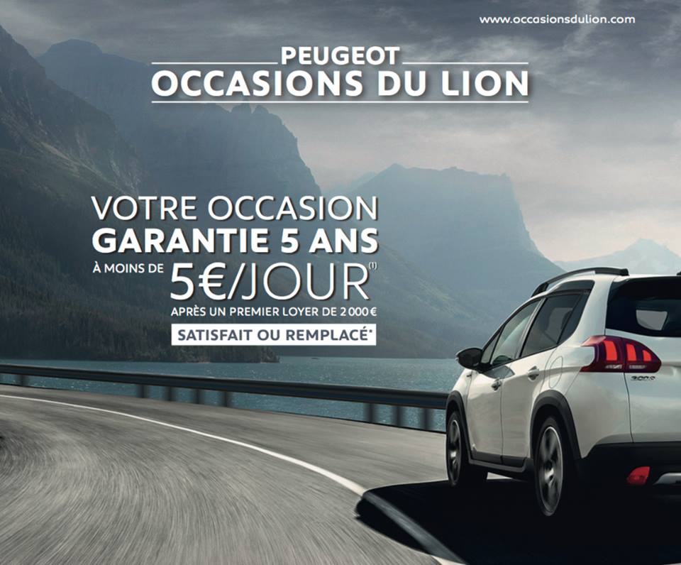 Peugeot Occasions du Lion : portes ouverte janvier 2017